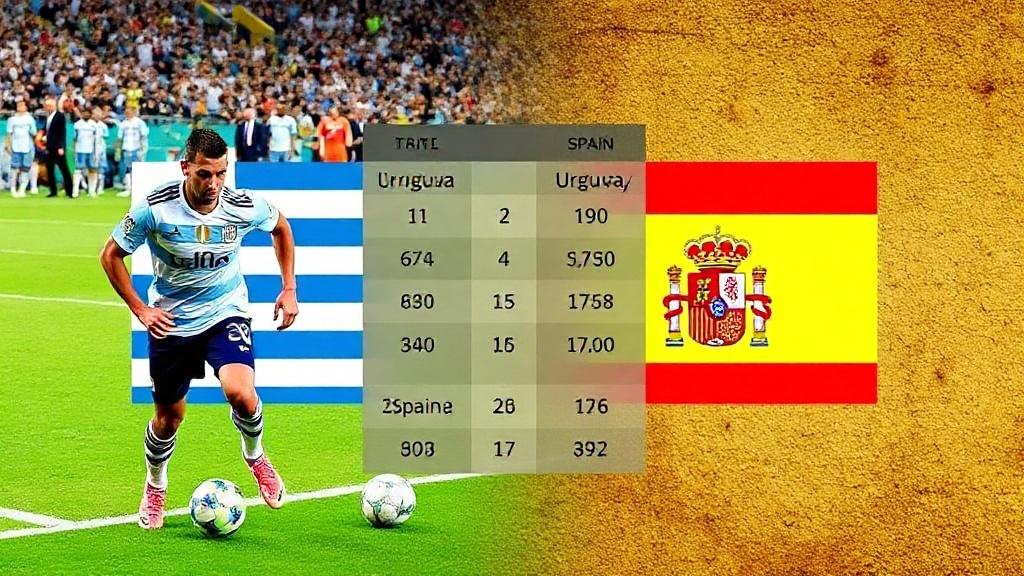 - Прогноз матча Уругвай Испания. Сравнительная таблица сильных сторон